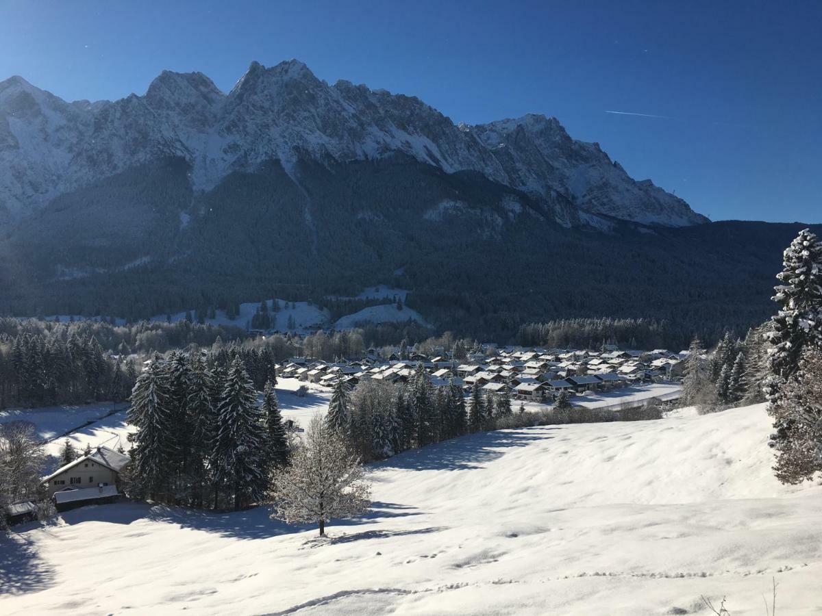 Вилла Ferienhaus Alpenperle Грайнау Экстерьер фото